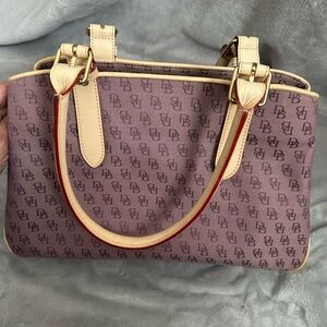 Dooney & Burke Signature Fabric Satchel